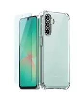 Samsung Galaxy A34 5G Dėklas ir Ekrano Apsauga Rinkinys - Skaidrus
