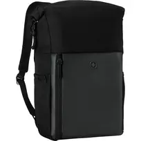 Wenger UrbanOne Roll-Top 15.6 Laptop Backpack Black