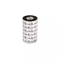 Zebra 3200 Series Wax/Resin Ribbon, 110mm x 300m (4.33in x 984ft), High Performance, 25mm (1in) Core, 6 Rolls per Box