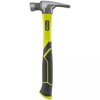 RYOBI Claw Hammer RH16FSS (Green/Grey, Magnetic Nail Holder)