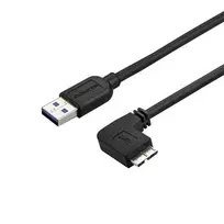 StarTech.com 1m Slim Micro USB 3.0 Cable Right-Angled - USB 3.1 Gen 1 (5Gbit/s)