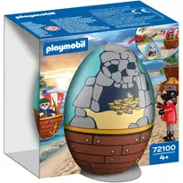 PLAYMOBIL 72100 Staigmenos kiaušinis Piratai žaislų figūrėlių rinkinys