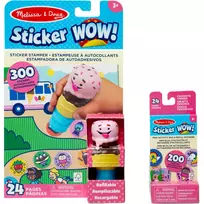 Spin Master Melissa & Doug Sticker WOW! Ice Cream Sticker Stamper & Activity Pad