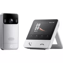 Switchbot SWB VDB-M-SW - WiFi vaizdo skambutis su 4,3 inch spalvotu ekranu (balta/sidabrinė)