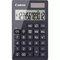 Canon LS-12H EMEA HB stalinis skaičiuotuvas – 12 skaitmenų, LCD ekranas, dvigubas maitinimas (saulės ir baterija), juoda spalva