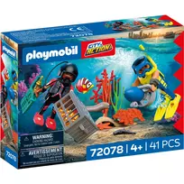 PLAYMOBIL 72078 City Action Policijos naras su lobiu