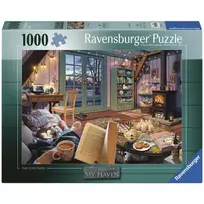 RAVENSBURGER Puzzle My Haven Cozy Garden Shed (1000 vnt.)