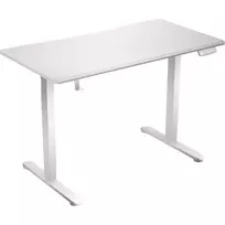 ENDORFY Atlas S Electric Onyx White reguliuojamo aukščio stalas 120x60 cm