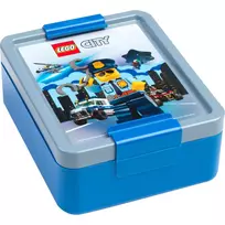 LEGO CITY Pietų Dėžutė Mėlyna Polipropilenas su Emotikonų Grafika 40521735