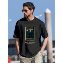 The Raven’s Reserve T-Shirt - Edgar Allan Poe Beer Label Shirt - Front & Back Print - Barrel-Aged Bl 2XL