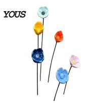 Bird Feeder Flower with Stake, Resin Garden Water Station, Butterfly Outdoor Bath for Yard, Hanging Floral Ornament