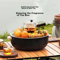 SUPOR Heat-Resistant Glass Teapot, Heat-Resistant Tea Infuser Pot, Water Kettle with Side Handle