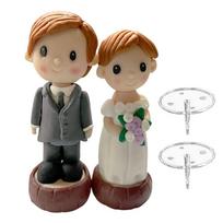 Elegant Couple Wedding Cake Topper Retro Cake Toppers Dolls  for Anniversaries,Engagements Couple