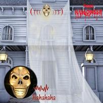 Mask Hanging Skull Ghost Glowing Ghost Ornament Halloween Decoration  Outdoor Decor balta