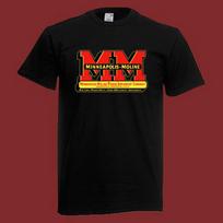 Men's and Women's T-shirts Minneapolis Moline Machinery Men's Black Size S-5XL XXL