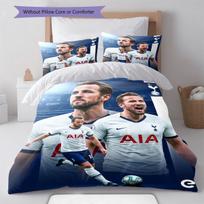 Harry Kane plakatas Patalynės antklodės komplektas Antklodės užvalkalas Pagalvės užvalkalas Namų dekoracija Gimtadienio dovana (1 * antklodės užvalkalas + 2 * pagalvės užvalkalai, be šerdies) 135x200cm