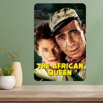Afrikos karalienė Klasikinis filmas Metalinis plakatas 20x30cm（7.8x11.8inch）