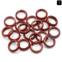 Senovinio stiliaus aksesuaras Natūralus krištolas Agato akmuo Bėgiojantis žiedas Žaidimų apyrankė Rankoje laikomas žiedas - Patvarūs krištolo amatai Inner diameter 18~20mm brown