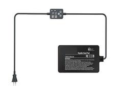 Digital Temperature Controller with Heat Mat Pad US Plug Aquarium Heater for Reptiles & Amphibians Pet Mats & Pads (Black,4*7 inch(10.16*17.78cm)) juoda