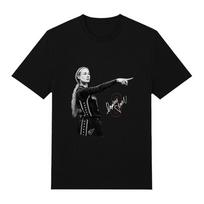 Sophie Cunningham T-shirtai su piešiniu Moterims Vyrams Laisvi Kasdieniai O formos iškirpte Trumpomis rankovėmis Viršutiniai drabužiai Patogūs Medvilniniai Laisvi Drabužiai Viršutinis Kasdienis XS juoda