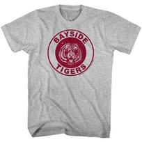 Saved By The Bell TV Show Bayside Tigers Logo Men's T Shirt L
