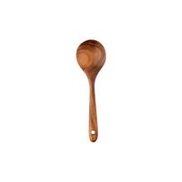 Wooden Kitchen Utensil Set with Holder Natural Teak Wood Cooking Tools for Non Stick Cookware Kitchen Accessories