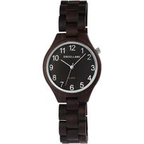 Montre-bracelet - EXCELLANC - Excellanc - Bois marron - Boîtier 38 mm - Mouvement quartz ruda