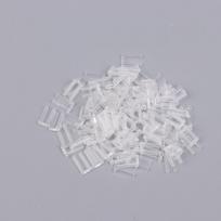 100 vnt. Berėmiai akiniai Dvigubi guminiai fiksavimo įvorės Akiniai Plastikiniai dvigubi fiksavimo kaiščiai Remontui Akinių priedai