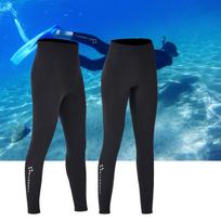 Men Women 2mm Neoprene Diving Pants Dive Long Pants for Scuba Snorkeling Surfing Water Sport Pants S juoda
