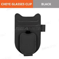 BLALION Magnetic Car Sunglasses Holder Sun Visor Glasses Clip PU Eyeglasses Hanger Portable Ticket Card Clip Auto Accessories