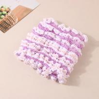 Wide Stretchy Headband Hair Band Loose Spa Head Hoop Simple Style Head Wrap For Skincare Face Wash Women Girlswash Face Binding violetinė