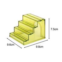 Hamster Climbing Ladder 3 Steps Stairs Hamster House Platform Ladder Toy Small Animals Climbing Stairs for Gerbils Guinea Pig žalia