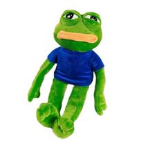 45CM Pepe Frog Plush Toy Sad Male Ugly Baby Big Mouth Crying Face Peripheral Dolls Send Friends Funny Christmas Birthday Gifts 45cm
