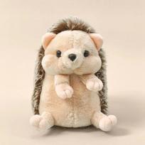 Lovely Baby Hedgehog Plush Toys Soft Stuffed Lifelike Hedgehog Pendant Doll Lovely Desktop Pet Kawaii Keychain Bags Decor 11cm pendant chaki