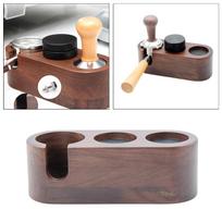 Wood Barista Tamp Stand Espresso Tamper Mat Stand Coffee Tamper Holder Coffee Maker Holder Gifts