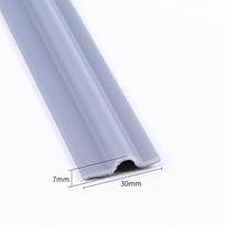 40M-4M Acoustic Insulation Foam Window Weather Seal Strip for Sliding Door Windows Windproof Soundproof Cotton Seal Gap Filler (Gray,4m) pilka spalva