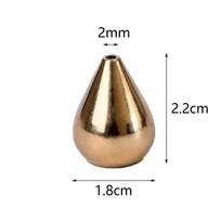 Decor Traditional Shapes Cafe Ornament Ash Catcher Joss-stick inserted Copper Censer Incense Holder 2