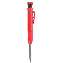 Industrial DIY OEM/ODM Job Marker Pen Tools Refill Leads Built-in Sharpener Long Nosed Deep Hole Mechanical Marker Pencil 6 (Blue,MARKING TOOLS) mėlyna