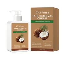 OCEAURA Coconut Moisturizing Hair Removal Cream for Silky Smooth Skin