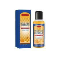 Wood Beeswax Furniture Polish 120ml - Revitalizing Conditioner for Wood Surfaces, Renews one size geltona