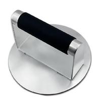 NonSlip Burgers Shapers Tool HeatResistant Silicone Grip And Nonrust Steel Plate Dishwasher Safe Burgers Press 1