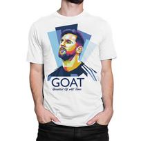 Lionel Messi The GOAT T-Shirt, Men's Women's All Sizes (FOT-21000) 4XL