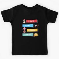 K-LOVE,K-POP,K-DRAMA,K-FOOD,K-culture Kids T-Shirt 110