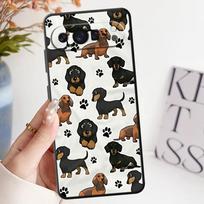 Black Soft Shell Case for Google Pixel 8a 7a 9a 10 9 Pro XL 6a 6 7 8 Pro Interesting Dachshunds Google Pixel 6a