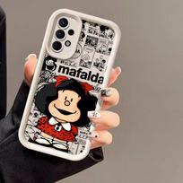 Mafalda Girl Case For Samsung Galaxy A57 A56 5G A37 A36 A17 A07 A26 A16 A06 A55 A52 A14 A73 A34 Silicone Protective Cover Galaxy A14
