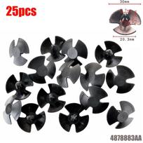 Gaubto izoliacijos laikikliai # 4878883AA 25/50/100 vnt juodos spaustukai 25pc