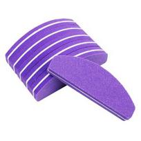 Nagų dailės šlifavimo blokas Buffing Grinding Poliravimas Nagų dildė 2 pcs violetinė