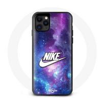 Case - Maniacase - Iphone 11 - Nike Logo - Colorful Space White - Flexible juoda