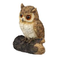 Sodo sienos Pelėda Ornamentas Sodo Gyvūnų Medžiai Kabantys Dekoracijos Pakabukas Dervos Amatai 15X23.2X10cm