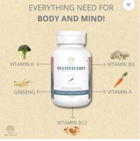NEWTREESUN Supplements| Daily Multivitamin for Men and Women  (120 Tablets)
